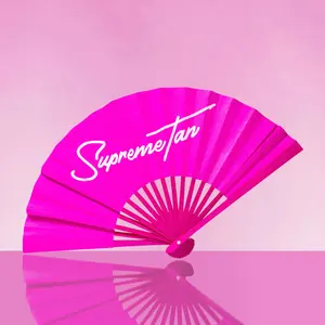Pink SupremeTan Fan