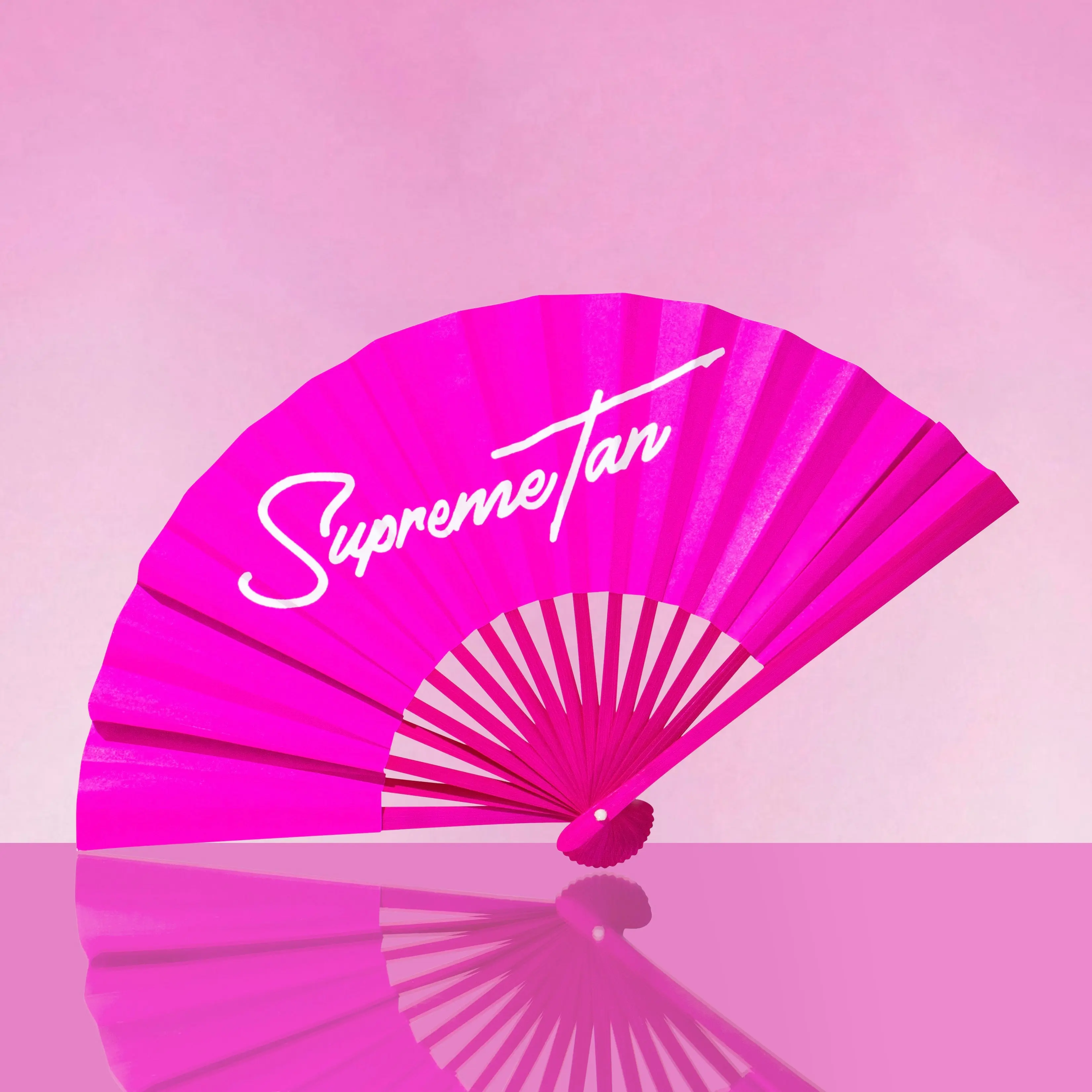 Pink SupremeTan Fan