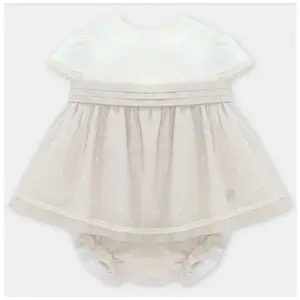 Martin Aranda Set Dress & Bloomer Linen Quebec, Beige