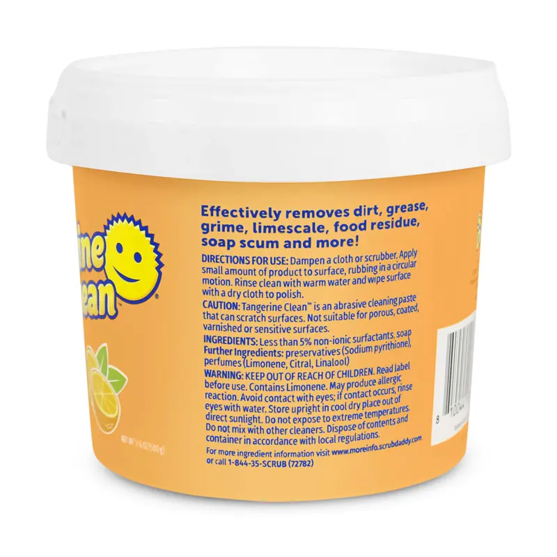 Scrub Daddy Tangerine Clean Cleaning Agent
