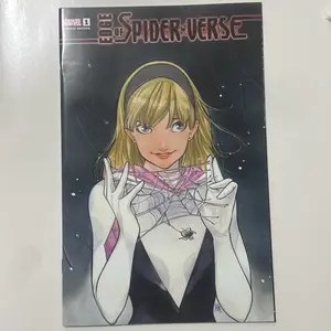 Edge of Spider-Verse #1 Peach Momoko Trade Variant 2023 616 Exclusive - Comic Book marvel comicbooks
