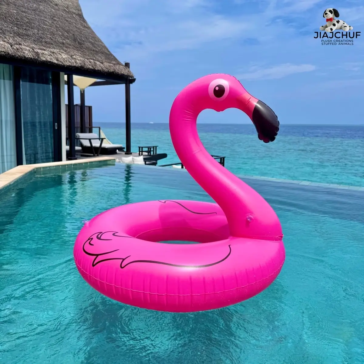 Flamingo Water Swim Ring Cute Fun Design, Durable, Perfect for Summer Outings Pool Parties, Essential Swimming Accessory for Kids and Adults
