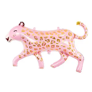 Pink Leopard Balloon - Ideal for Gifts and Celebrations, Soft Material, Colorful Design, Fun and Unique Gift for Any Occasion