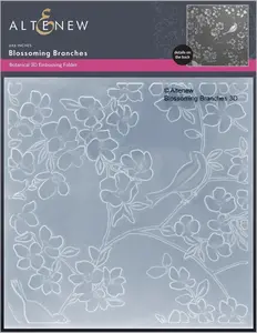 Blossoming Branches 3D Embossing Folder