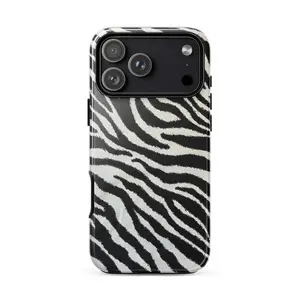 Zebra Phone Case,  Durable Two-In-One Protection, Fits iPhone 17-11 Pro, Samsung S26-S22 Ultra Series Compatible with Samsung Galaxy S24