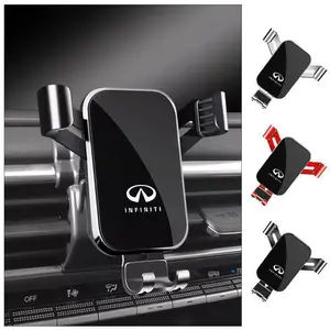 Car Phone Holder Air Vent Moblie Cell Gravity Stand Mount Bracket For Infiniti Q50 FX35 Q30 G37 Q70 QX70 G35 Q60 QX50 QX60 QX80