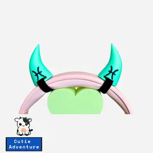 Horns with Zodiac Signs Headphones Accessory, Attachments