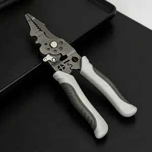 🛠 2026 New Upgraded 9 in 1 Multifunctional Wire Stripper Heavy Duty Electrical Wire Cutter Crimper Cable Stripping Tool Industrial Grade for Electrician Work and Household Wiring Projects