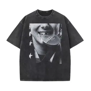 Jack Hughes USA Gold Hockey Washed T-Shirt - Team USA 2026 Winter Hockey Fan Apparel, Vintage Oversized Mineral Wash Graphic Tee, Patriotic American Hockey Pride Gift for Him & Her