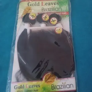 GOLD LEAVES Brazilian Human Hair Bundles