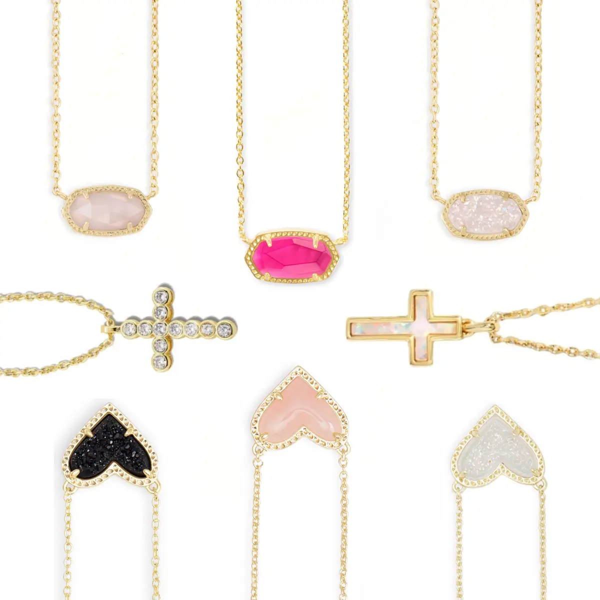 Kendra Scott Cross Pendant Necklace for Women, Fashion Jewelry