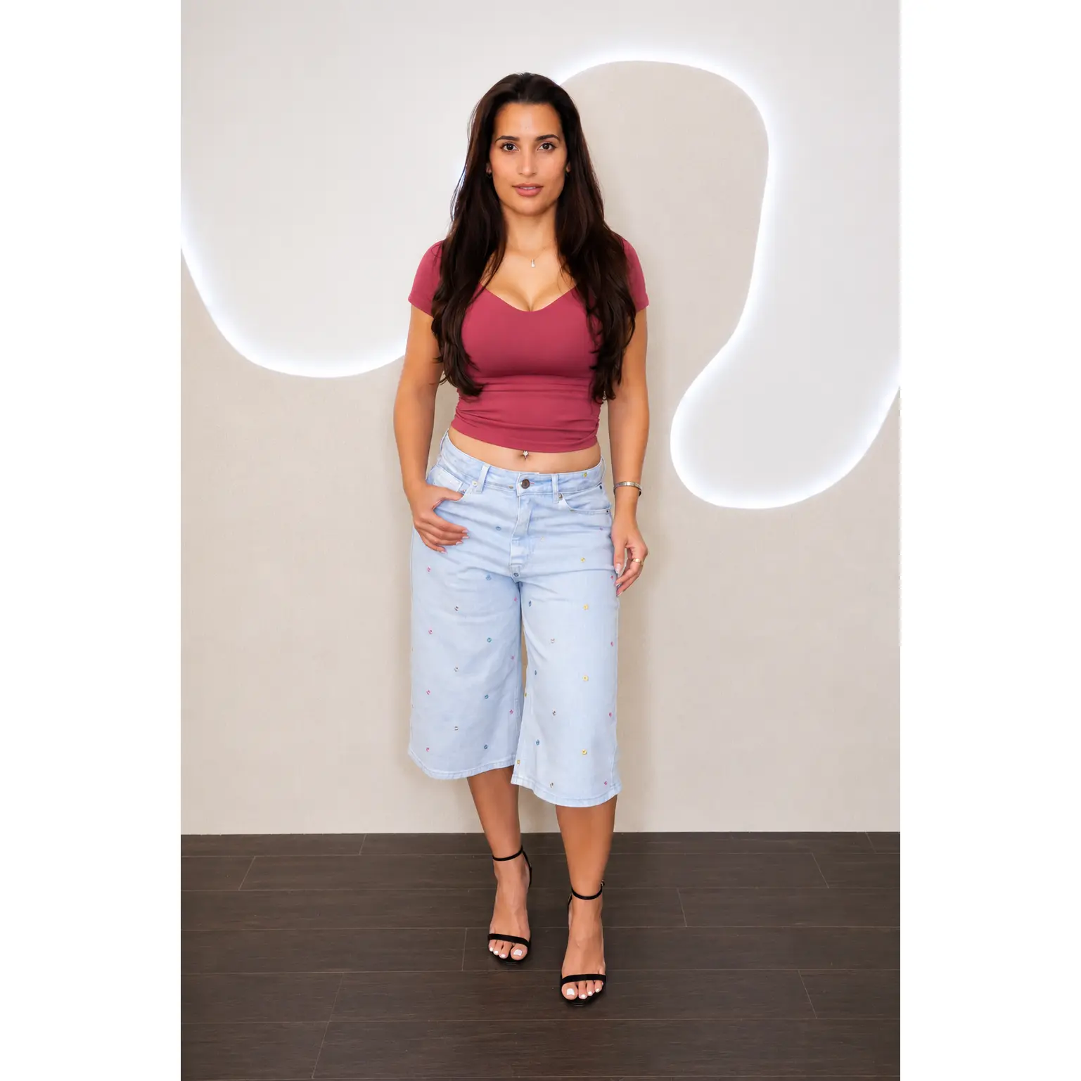 Bella Confetti Culottes Pant