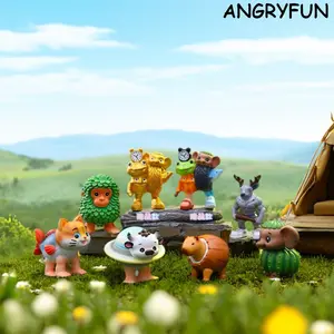ANGRYFUN Mythical AI Beast Blind Box Figure – Creative Shanhaijing Collectible Desk Figurine, Cute Animal Art Toy for Kids