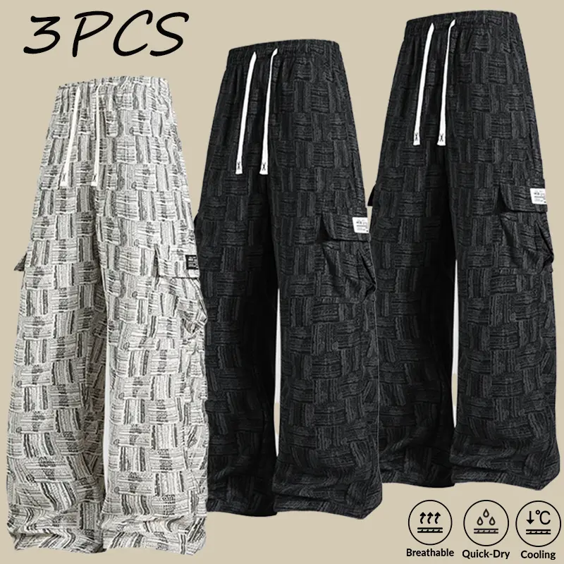 3-piece set: white + black + black