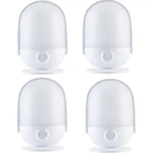 LED Lanterns for Power Outages 4Pack, Dimmable Rechargeable  Operated Lights, Portable Outdoor Camping Lights for Hiking   (White-4Pack)