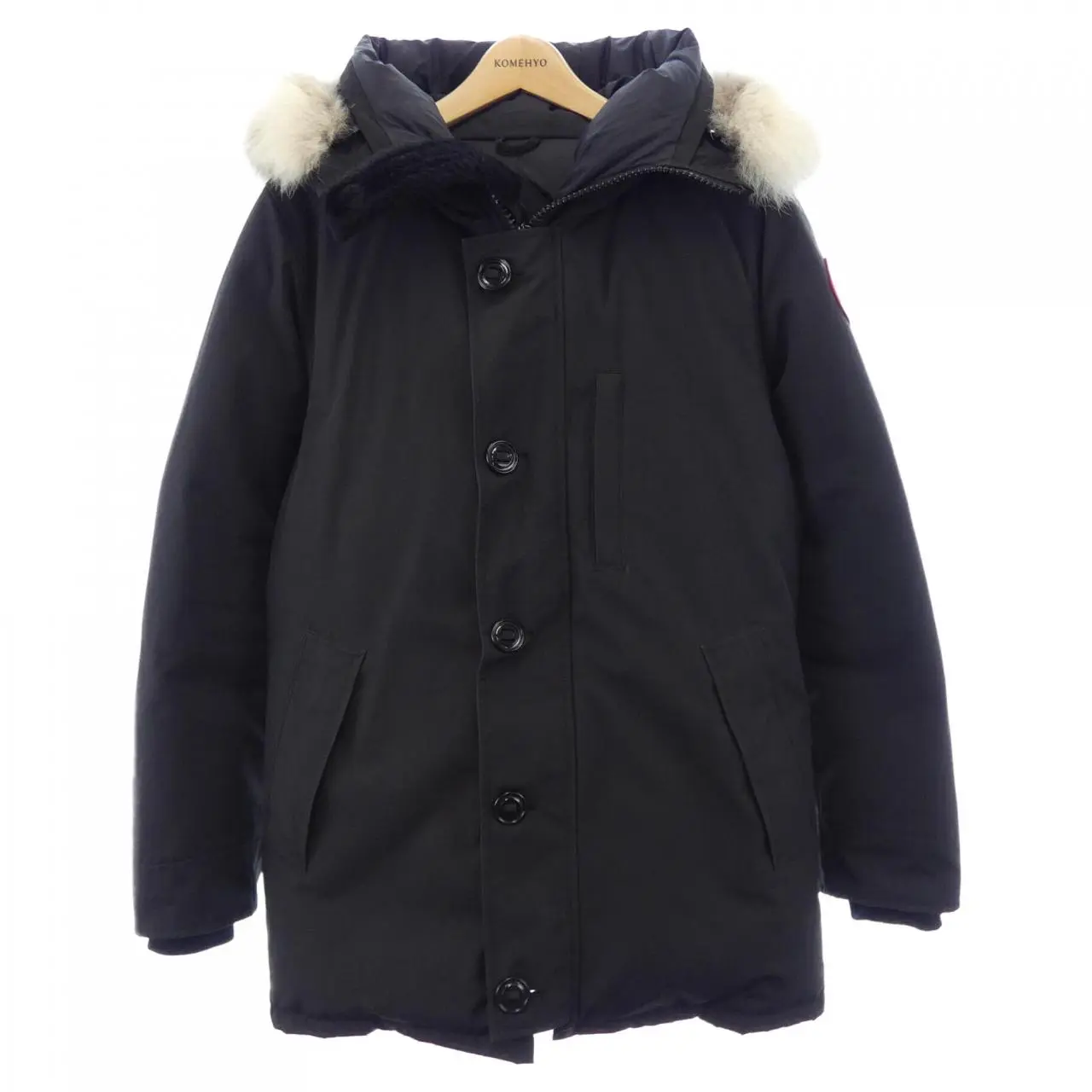 Pre-owned Canada Goose Nylon Small Leather Goods JASPER Down Jacket