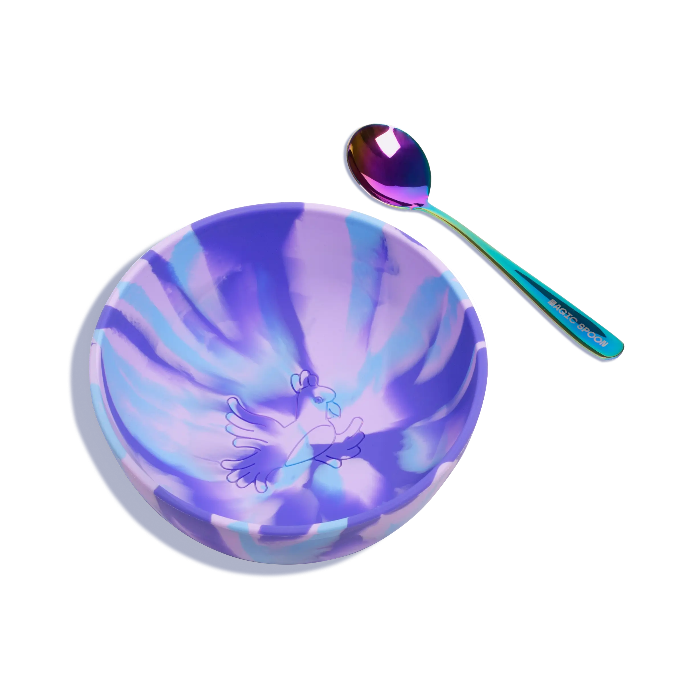 Magic Spoon Cereal Bowl & Spoon Set, 2-Piece, Breakfast Tableware
