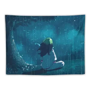 Music album poster tapestry Billie flag for living room bedroom wall hanging for friends pink gift 40x60 Inch