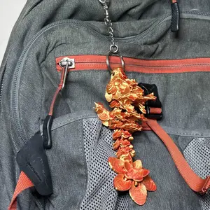 Fidget Articulated Dragon Keychain 4"-5.25" Stress Relief Toy with Easy Clip-On, American Craftsmanship, and Unique Design Taylor 3D Prints LLC