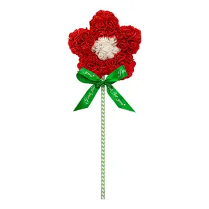 Flower Lollipop Red