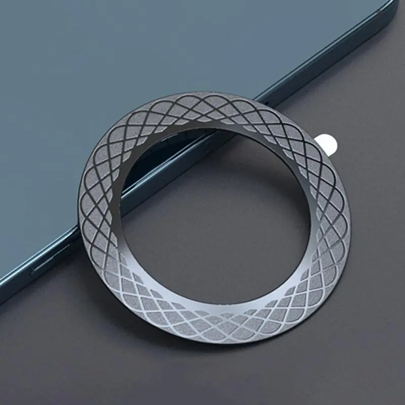 Magnetic Patch for Phone Holder, Magnetic Phone Sticker, Wireless Charger Magnet Ring for Magsafe, Wireless Charging Bracket, Mount Anywhere Magnetic, Smartphone Accessories