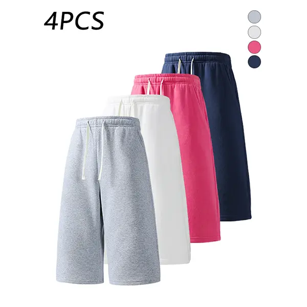 Light gray + white + rose red + dark blue