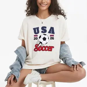 USA 2026 Soccer Fan Bold "Soccer" Celebration T-Shirt Sweatshirt Classic