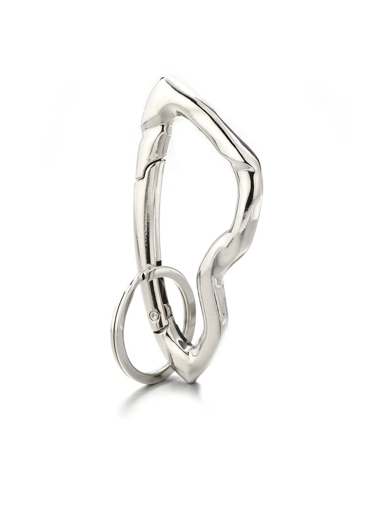 Cute Carabiner Keychain Clips Irregular Cool Multi-Use Large Heavy Duty Carabiner Hook Key Ring Outdoor Accessories Buckle