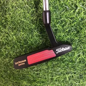 2026 Fashionable New Model Sports Outdoor Indoor Beginner-Friendly, Safe and High-Quality, Unisex, Durable Golf Putter, Black and Gold Straight Practice Club, Single Stainless Steel Rod