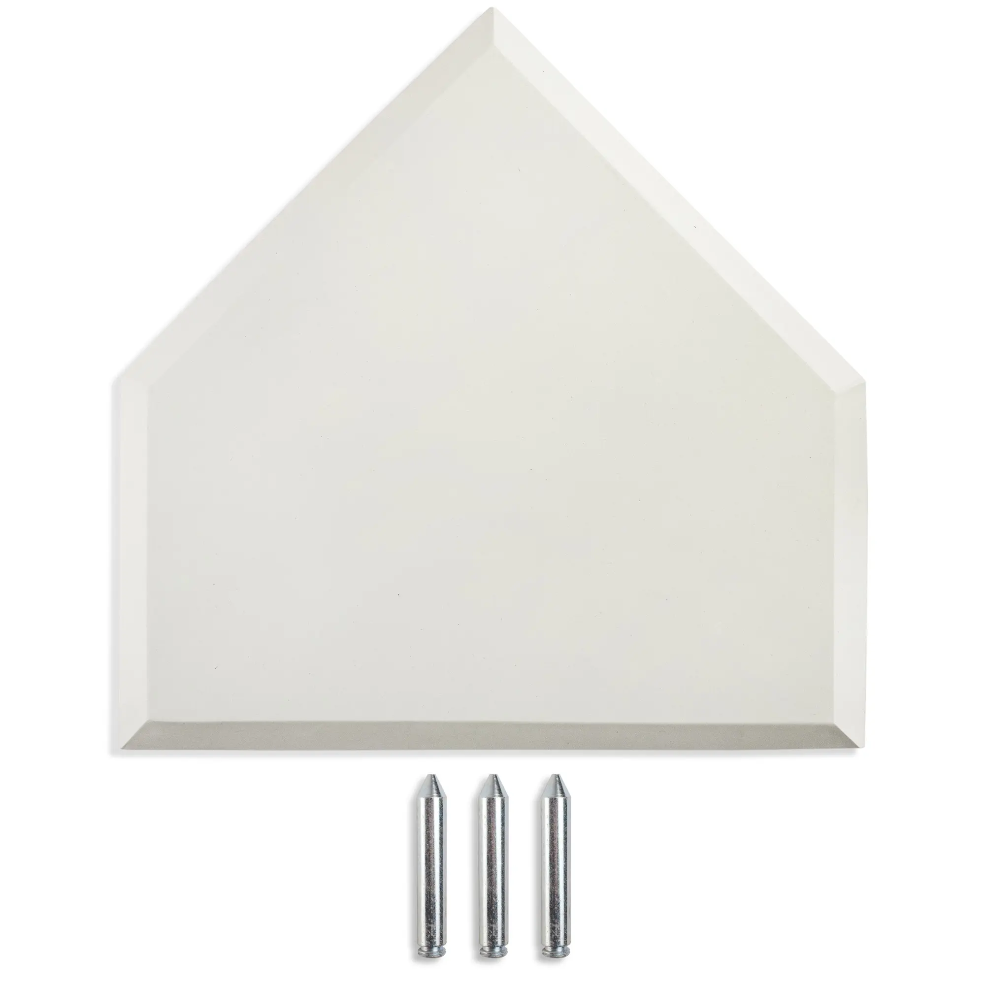 Cannon Sports Official Size Home Plate - Waffle Bottom Rubber Home Plate with Metal Spikes - Regulation Size Baseball Softball Home Plate