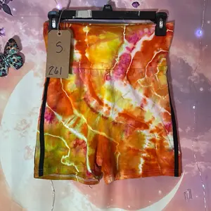 (261) Tropical Fruit Punch Biker Shorts