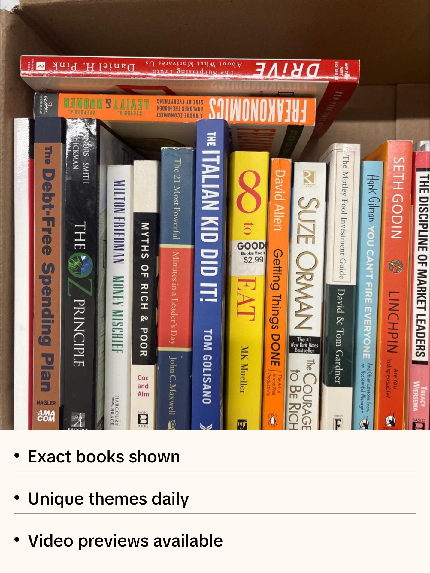 Paperback Business Book Bundle  22 books