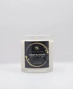 Lunar Blossom Scented Candle (8oz)- Aromatherapy