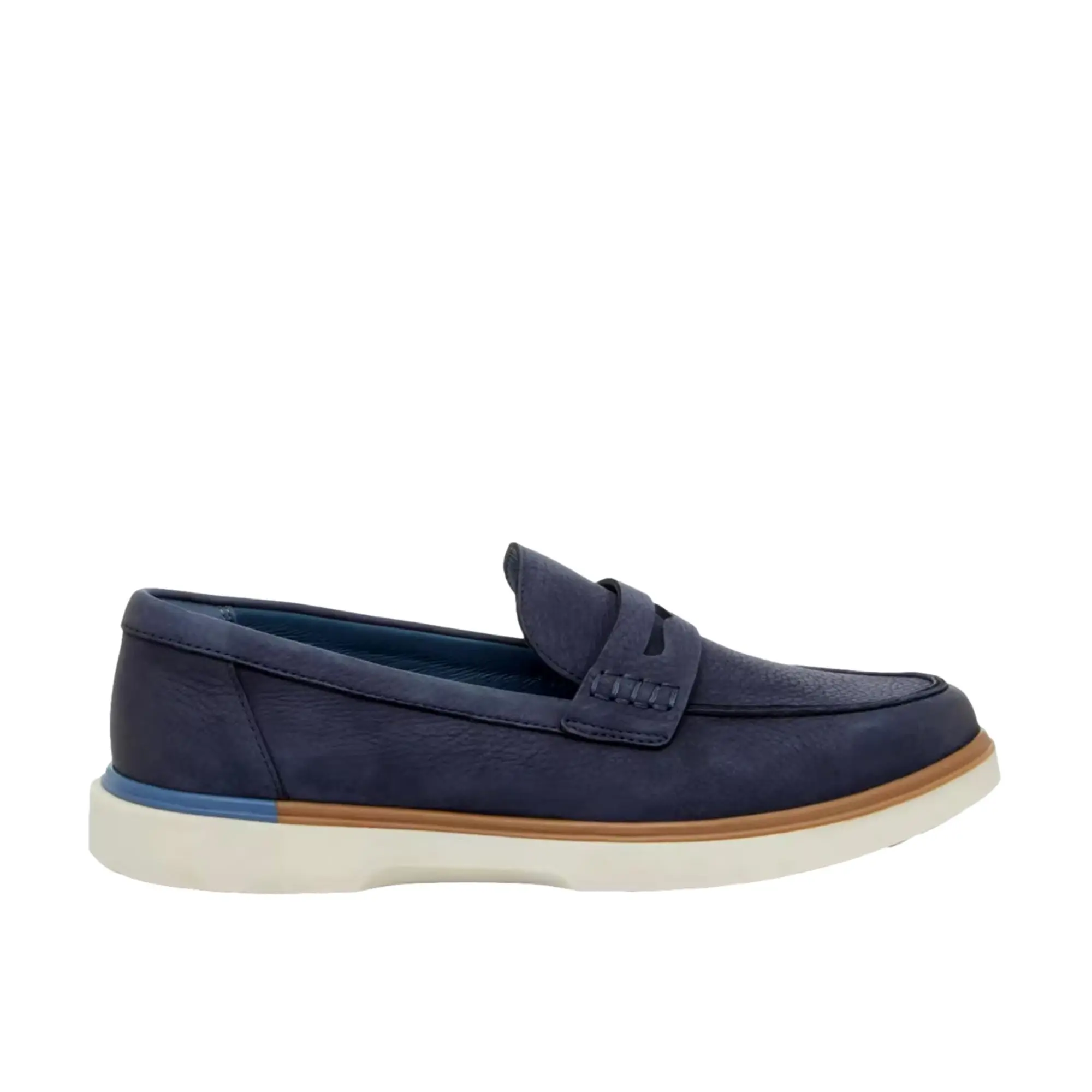 Hush Puppies Leo Penny Loafer Navy  LEOPENNY-NAVY Men's