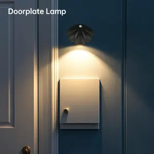 Mini LED Motion Sensor Light, Adjustable Color USB Rechargeable Wall Lamp, Bedroom & Office Ambiance Lighting, Durable Design, Indoor Lighting, Ambient Lighting