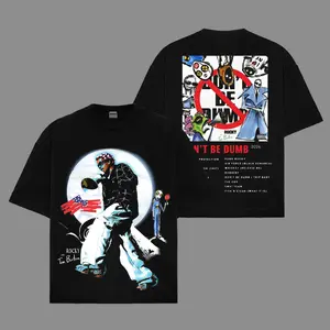 Asap Cotton Shirt-Don't Be Dumb World Tour Version 2 , Flacko Fans, Don't Be Dumb Album, Asap Shirt, ASap Mob Fans, ASAP Graphic Tee for Fans Gift Shirt For Music Lover