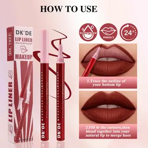 Long-Lasting Lip Liner, Precise Application, Waterproof & Smudge-Proof, Smooth Finish, Locks Makeup in Place, No Fading