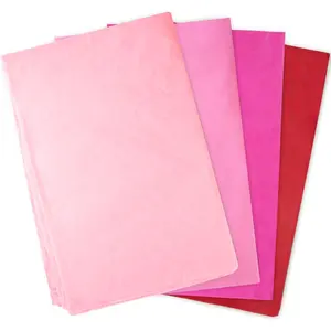 100 Sheets Red and  Tissue Paper Bulk,Red and  Tissue Paper for  Bags,Red  Tissue for Weddings,Birthday,Valentine's Day,14 x 20 Inch