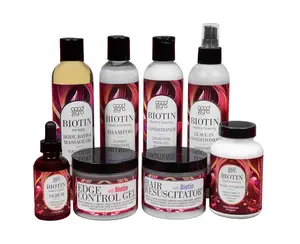 Hair Growth Bundle for Thicker Fuller Hair - Good2Gro by Gold Banner Beauty | Biotin Growth System Restores, Stimulates & Strengthens Hair – Vegan & Cruelty-Free