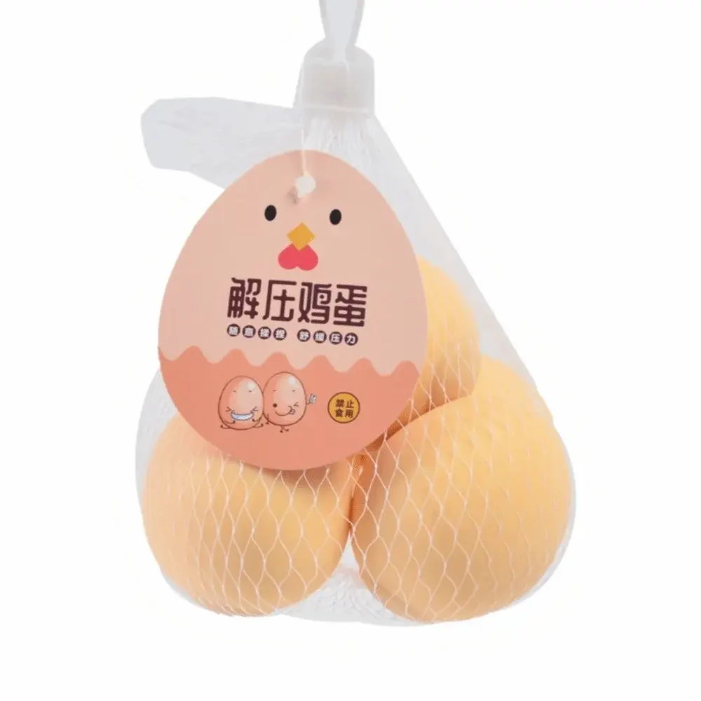 1/3/5Pcs Anti Stress Squishy Simulated Egg Slow Rebound Anxiety Relaxation Egg Squeeze Toys Elastic Squeeze Ball Birthday Gift