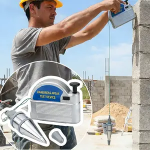 Extendable Lead Line with 6 Meter Rope, Magnetic Lead Locator Self-Retracting Lead Hook with Automatic Bounce Cord, Ideal for Construction