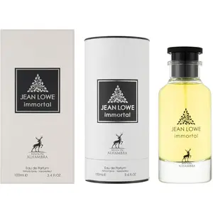 MAISON ALHAMBRA Jean Lowe Immortel Oriental EDP Spray for Men, 3.4 fl oz Single Item with Aromatic Bergamot, Grapefruit Top Notes