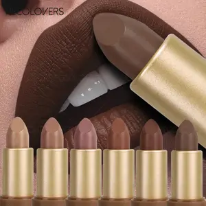 6PCS Non-stick Individual Lipsticks Long-Lasting Waterproof, Matte Lip Stick, Lip Gloss, Lip Glaze Stick,Suitable for Parties, Music Festivals, Weddings