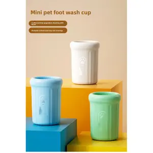 Dog Paw Washer Cat Paw Cleaner Automatic Foot Washer Pet Paw Cup Supplies