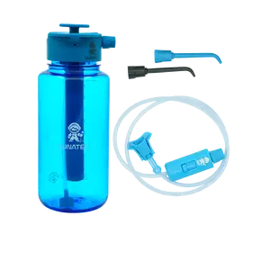 LUNATEC 1000ml Mist, Shower & Hydration Spray Bottle Kit with tube extension and bidet & water flosser precision tips.