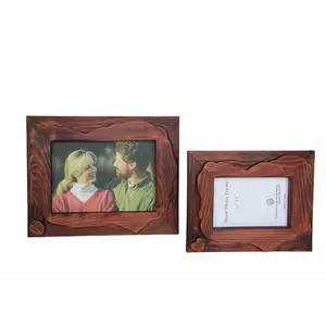 212 MAIN Handmade Rectangular Wooden Photo Frame - 3.5x5 in, Baby & Maternity Decor Piece