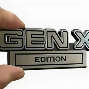 GenX All Chrome Edition Car Emblem