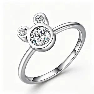 Disney Mickey Mouse Rings in Three Sizes - Classic Design for Comfort & Style - Perfect for Any Occasion - Disney Magic Accessory