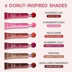 COS SKIN 6 PACK SHADE  Waterproof Lip Moisturizer Plumper Tinted Nourishing Hydrating Moisturizing Jelly Oil Gloss