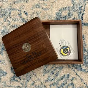 Serenity Prayer| Worry Box | Custom Box | Sobriety Gift | Addiction Recovery | AA Chip Holder | Gift for Sponsor Sponsee | NA Coin | God Box